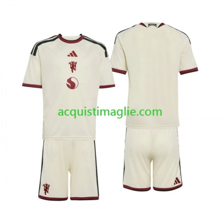 Divisa di Calcio Manchester United Bambino Terza 2026/2027